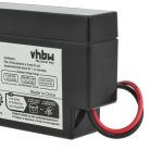 VHBW Universeller Akku MP0.8-12H Ersatz - 800 mAh 12 V AGM