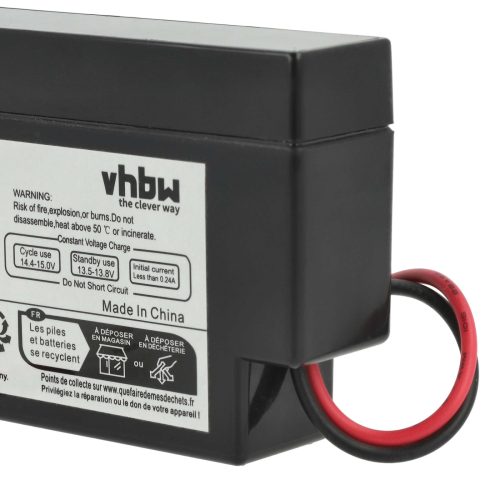 VHBW Universeller Akku MP0.8-12H Ersatz - 800 mAh 12 V AGM