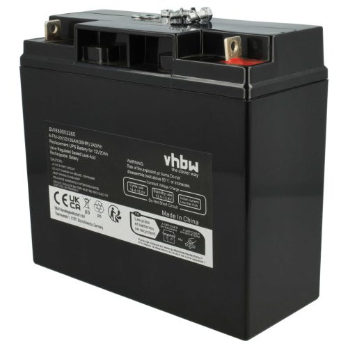 VHBW UPS Akku AGM10 - 20000 mAh 12 V AGM