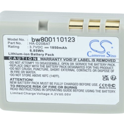 VHBW Akku Casio HA-020LBAT, CA60L4-G, CA60L1-G - 1850 mAh 3,7 V Li-Ion