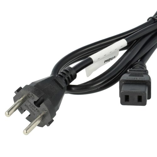 VHBW Hálózati kábel C9 biztonsági dugóval Philips, Roland, Akai, Yamaha eszközökhöz - 230 V