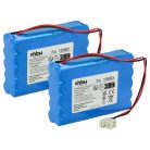 VHBW Kapuvezérlő Akkumulátor Geze 25020, 106863, 20KR15/48, 4894128192794 - 900 mAh 24 V NiMH