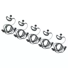 VHBW Radio Headset Yaesu Vertex VX-130 - "Call Receiving Button", Clip Mount