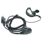 VHBW Radio Headset Yaesu Vertex VX-130 - "Call Receiving Button", Clip Mount