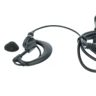 VHBW Radio Headset Yaesu Vertex VX-130 - "Call Receiving Button", Clip Mount