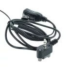 VHBW Radio Headset Yaesu Vertex VX-130 - "Call Receiving Button", Clip Mount