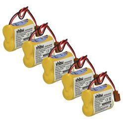   VHBW CNC Controller Battery BR-ACF2P, BR-AGCF2W, BR-AGCF2P - 2200 mAh 6 V Li-MnO2