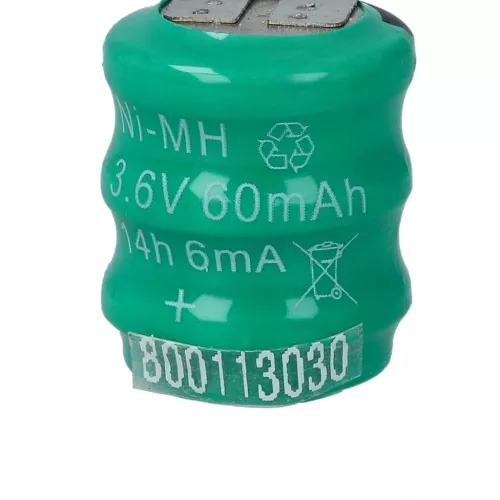 VHBW Battery 3/V80H - 80 mAh 3.6 V NiMH