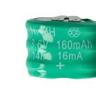 VHBW Button Cell Battery 3/V150H - 150 mAh 3.6 V NiMH