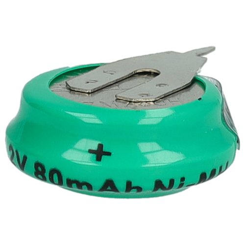 VHBW Button Cell Battery 1/V80H - 80 mAh 1.2 V NiMH