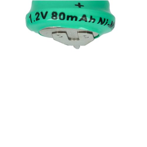 VHBW Button Cell Battery 1/V80H - 80 mAh 1.2 V NiMH