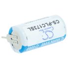 VHBW CNC Controller Battery BR-2/3AG, BR17335 - 1450 mAh 3 V Li-MnO2