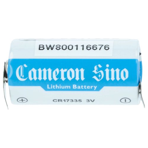 VHBW CNC Controller Battery BR-2/3AG, BR17335 - 1450 mAh 3 V Li-MnO2