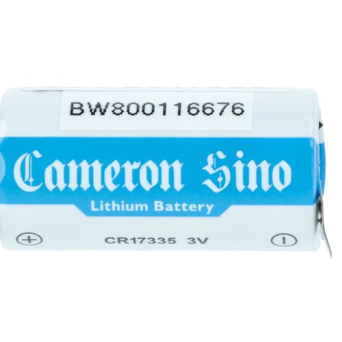 VHBW CNC Controller Battery BR-2/3AG, BR17335 - 1450 mAh 3 V Li-MnO2