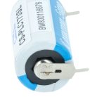 VHBW CNC Controller Battery BR-2/3AG, BR17335 - 1450 mAh 3 V Li-MnO2