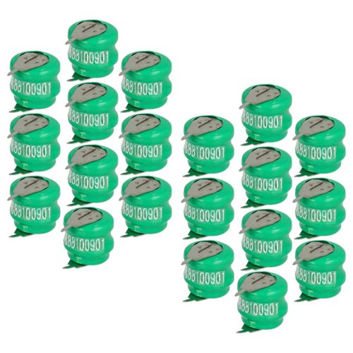 VHBW Gombelem Akkumulátor V40H - 40 mAh 2,4 V NiMH