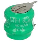 VHBW Battery V40H 2 Pin - 40 mAh 2.4 V NiMH