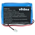 VHBW CNC Controller Battery Panasonic BR-ACF2R - 2000 mAh 6 V Li-MnO2