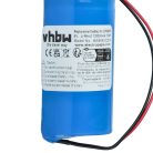 VHBW Alarmanlagenakku 2CR34615, BAT-80A-SAFT - 12000 mAh 6 V Li-MnO2