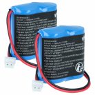 VHBW Bewegungsmelder Akku Visonic EVE2CR17450-C, 103-302915, 103-302891 - 1350 mAh 6 V Li-MnO2
