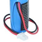 VHBW Bewegungsmelder Akku Visonic EVE2CR17450-C, 103-302915, 103-302891 - 1350 mAh 6 V Li-MnO2