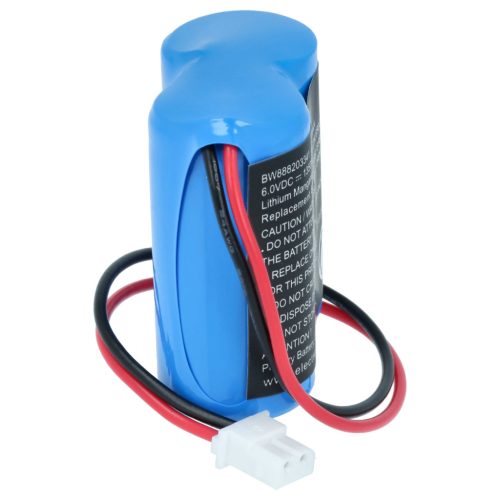 VHBW Bewegungsmelder Akku Visonic EVE2CR17450-C, 103-302915, 103-302891 - 1350 mAh 6 V Li-MnO2