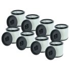 VHBW Vacuum Cleaner Filter EINHELL 2351126 - 8 pcs