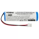 VHBW Akku Zafferano 8052536910881, BAT04701906701900 - 2600 mAh 3,7 V Li-Ion