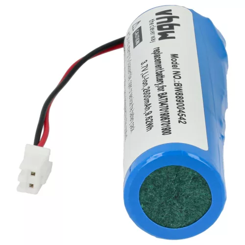 VHBW Akku Zafferano 8052536910881, BAT04701906701900 - 2600 mAh 3,7 V Li-Ion