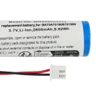 VHBW Akku Zafferano 8052536910881, BAT04701906701900 - 2600 mAh 3,7 V Li-Ion