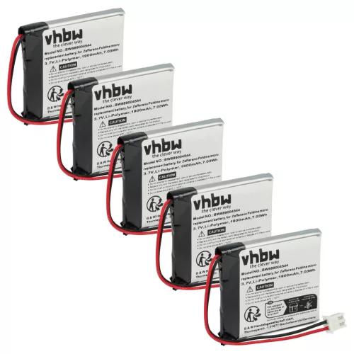 VHBW Akku Zafferano BAT04704004001000 - 1900 mAh 3,7 V Li-Polymer