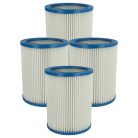 VHBW Vacuum Cleaner Filter for Fein 31322765009, 4014586261454 - White