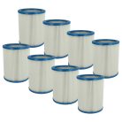 VHBW Vacuum Cleaner Filter for Fein 31322765009, 4014586261454 - 8 pcs