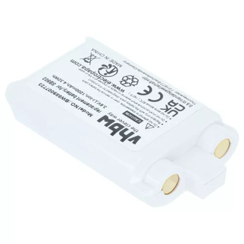 VHBW Kabelloses System Akku SB903 - 1200 mAh 3,7 V Li-Ion
