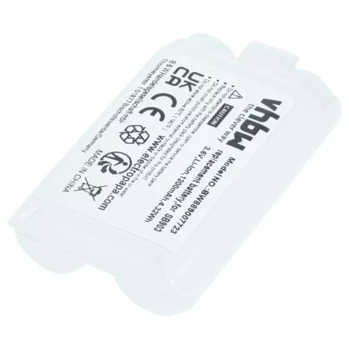 VHBW Kabelloses System Akku SB903 - 1200 mAh 3,7 V Li-Ion