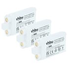 VHBW Kabelloses System Akku anstelle von Shure SB903 - 1200 mAh 3,7 V Li-Ion