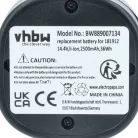 VHBW Tierhaarschneider Akku KERBL 181912 - 2500 mAh 14,4 V Li-Ion