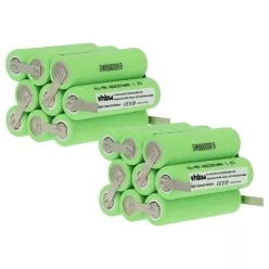   VHBW Roller Shutter Battery 833297, 27AZ07BH, 3SD B01 WW - 2300 mAh 10.8 V NiMH