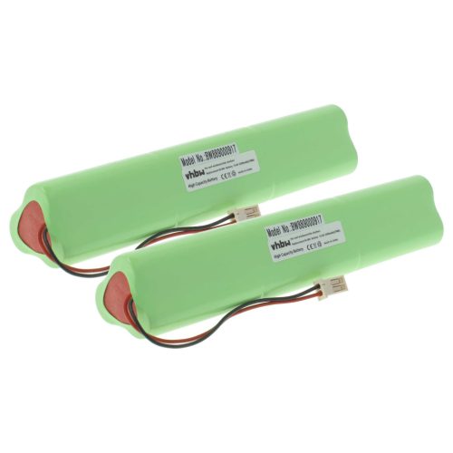 VHBW Roller Shutter Battery Velux 946930, 946933 - 2500 mAh 10.8 V NiMH + cable