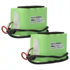 VHBW Roller Shutter Battery GP210AFHT, GP2100AFHT, 832817, 865103 - 2100 mAh 10.8 V NiMH