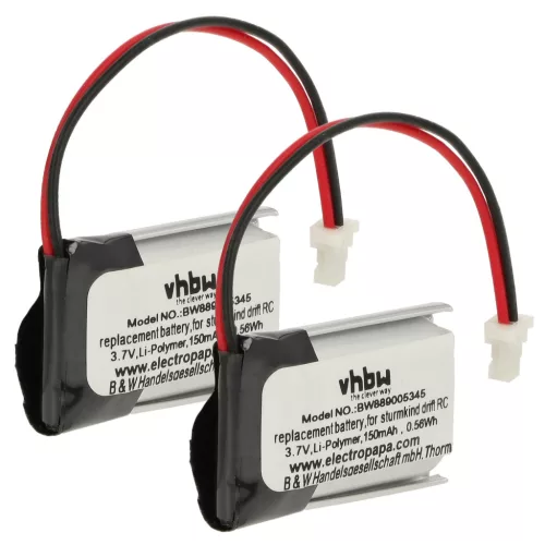 VHBW Modellkészítő Akkumulátor Sturmkind DR!FT 05011 - 150 mAh 3,7 V Li-polimer