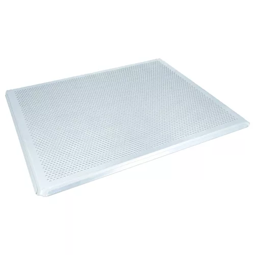 Univerzális sütőlap sütőhöz - 45,5 x 37,5 x 1 cm Ezüst, Perforált