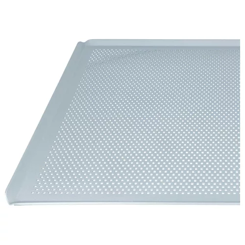 Univerzális sütőlap sütőhöz - 45,5 x 37,5 x 1 cm Ezüst, Perforált