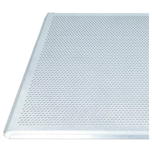 Univerzális sütőlap sütőhöz - 45,5 x 37,5 x 1 cm Ezüst, Perforált