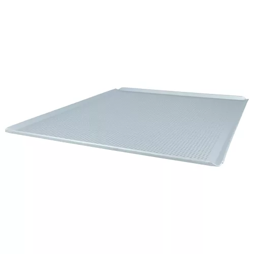 Univerzális sütőlap sütőhöz - 45,5 x 37,5 x 1 cm Ezüst, Perforált