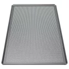 Sütőhöz alkalmas tepsi - 60 x 40 x 1 cm Ezüst, Perforált