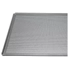 Sütőhöz alkalmas tepsi - 60 x 40 x 1 cm Ezüst, Perforált