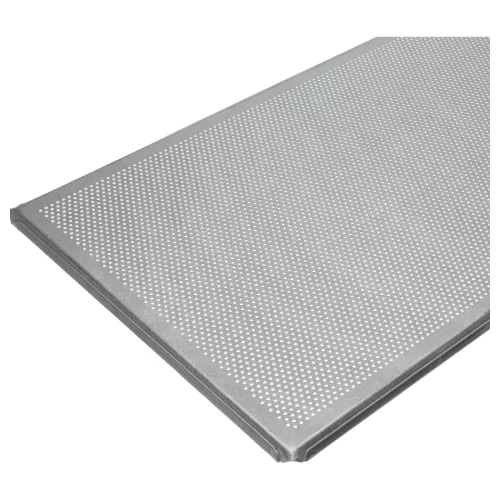 Sütőhöz alkalmas tepsi - 60 x 40 x 1 cm Ezüst, Perforált