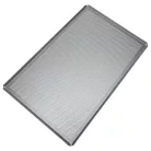 Sütőhöz alkalmas tepsi - 60 x 40 x 1 cm Ezüst, Perforált