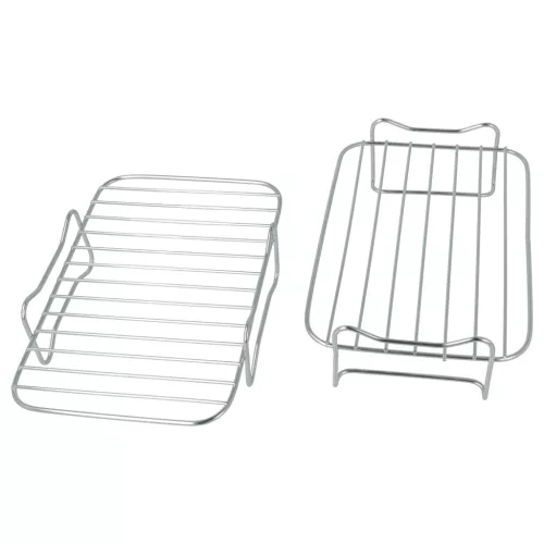 2x Sütőrács Cecotec, ProfiCook, Ninja, Chefree légsütőhöz stb. - Rács 20 x 13.5 x 8 cm